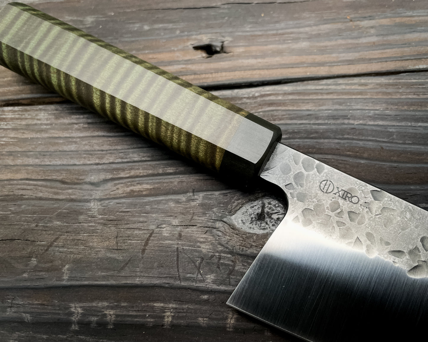 Olive Green Curly Maple Bunka