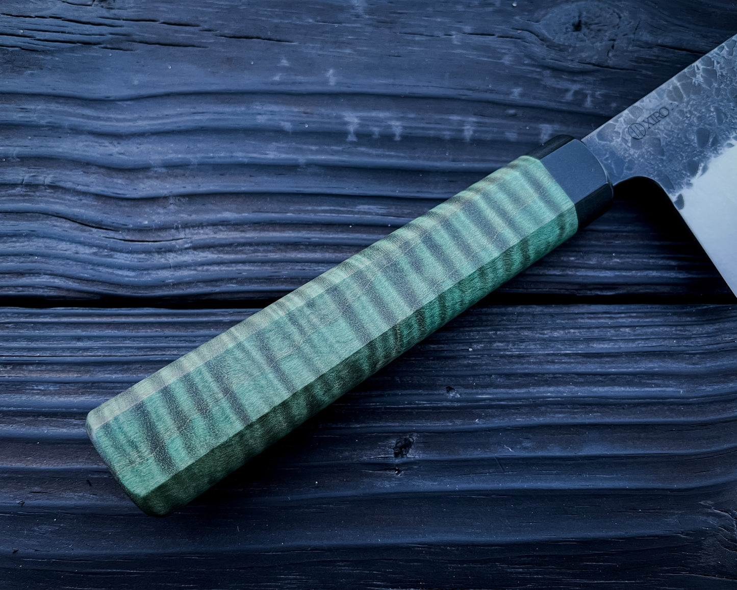 Green Curly Maple Bunka