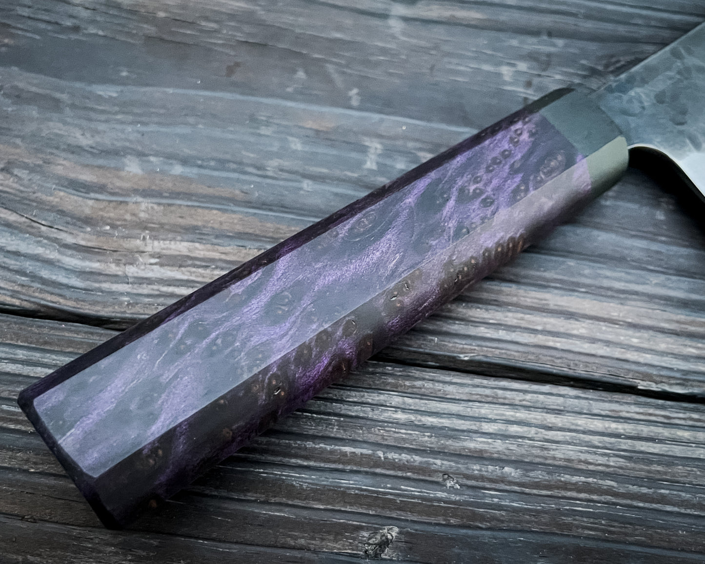 Purple Elm Burl Bunka