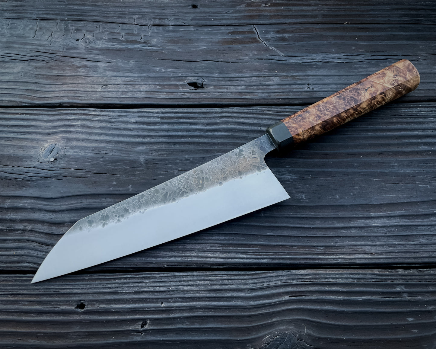 Spalted Maple Burl Gyuto